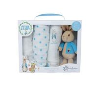 Rainbow Designs – Ensemble peluche et mousseline – Peter Rabbit Kids PO1599