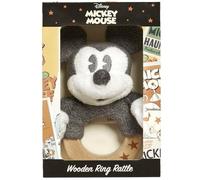 Rainbow Designs Disney Hochet en bois pour bébé Mickey Mouse