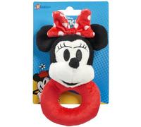 Rainbow Designs Disney - Mickey Mouse & Friends Minnie Mouse Hochet en peluche douce pour nouveau-né (Minnie, Minnie)