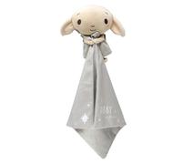 Rainbow Designs Harry Potter Dobby Couverture confortable et douce pour nouveau-nés - Couette veloutée grise avec détails en peluche - Compagnon câlin dès la naissance