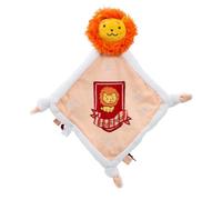 Rainbow Designs Harry Potter Gryffondor Couverture Confortable pour Nouveau-nés - Couette en Peluche Douce avec tête de Lion et Blason - Couverture Douillette pour bébé avec Coins noués et étiquettes