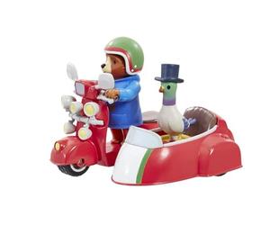 Rainbow Designs Kit de Jeu Paddington Ours - Vélo et Side-Car de Paddington de la série TV primée avec Roues Mobiles pour des explorations aventureuses