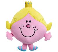 Rainbow Designs Peluche Little Miss Princess - Peluche Mr Men - Personnage rose - Compagnon douillet pour les aventures des enfants et le confort du coucher