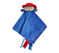 Rainbow Designs Paddington Doudou pour bébé avec écharpes sensorielles et | Couette Paddington ultra douce avec étiquettes sensorielles, écharpes, chapeau rouge emblématique et manteau bleu. Cadeau