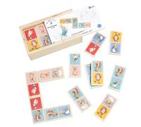 Rainbow Designs Peter Lapin Bois Dominos Jouet Set Jeu Adapté Pour Âge 1+ Ans