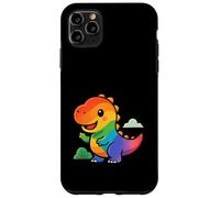 Rainbow Dino Adventure. Adorable Dinosaure Kawaii Coque pour iPhone 11 Pro Max