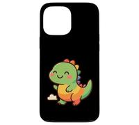 Rainbow Dino Adventure. Adorable Dinosaure Kawaii Coque pour iPhone 13 Pro Max