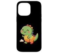 Rainbow Dino Adventure. Adorable Dinosaure Kawaii Coque pour iPhone 14 Pro Max