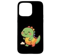 Rainbow Dino Adventure. Adorable Dinosaure Kawaii Coque pour iPhone 15 Pro Max