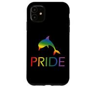 Rainbow Dolphin Pride Coque pour iPhone 11