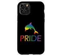Rainbow Dolphin Pride Coque pour iPhone 11 Pro