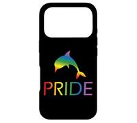 Rainbow Dolphin Pride Coque pour iPhone 17 Pro