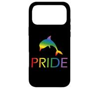 Rainbow Dolphin Pride Coque pour iPhone 17 Pro Max