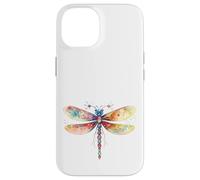 Rainbow Dragonfly for Women Biology Teacher Unique Grandma Coque pour iPhone 14