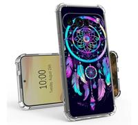 Rainbow Dream Catcher Coque transparente pour Google Pixel 9 Pro/Pixel 9 6,3", fine, transparente, anti-jaunissement, protection militaire, résistante et durable pour Pixel 9 Pro/Pixel 9