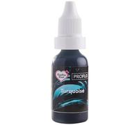 Rainbow Dust Colorant alimentaire liquide pour aérographe Turquoise 16 ml