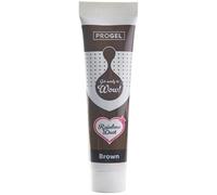 Rainbow Dust MARRON CHATAIN ProGel Couleur Glacage Design Gateau Sugarcraft
