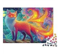 Rainbow Fox Puzzle De 1000 Pièces Puzzle hautement jouable Amusement De Jeu d'esprit pour Adultes Et Enfants 70x50cm/1000pcs