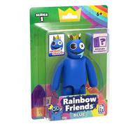 Rainbow Friends Figurine d'action bleue (figurine Posable de 5 pouces de haut, Série 1)