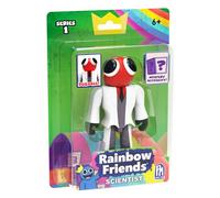 Rainbow Friends Figurine scientifique (figurine articulée de 12,7 cm de haut, série 1), orange