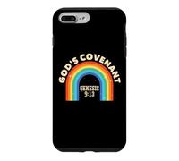 Rainbow God's Covenant Genèse 9:13 Bible Christian Lover Coque pour iPhone 7 Plus/8 Plus