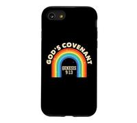 Rainbow God's Covenant Genèse 9:13 Bible Christian Lover Coque pour iPhone SE (2020) / 7/8