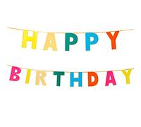 Rainbow Happy Birthday Garland (3M)