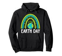Rainbow Happy Earth Day Save Cute Planet Étudiants Professeurs Sweat à Capuche