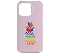 Rainbow Heart Ananas - Pride Queer Gay Bi CSD Party LGBTQ Coque pour iPhone 14 Pro Max