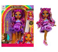RAINBOW HIGH Be Dazzling - Noemie Violette - Poupée Mannequin Violette de 28 cm