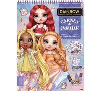 Rainbow High - Carnet de mode - MGA Entertainment - Hachette Jeunesse - cartonné - Document jeunesse