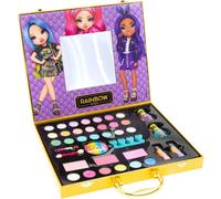 Rainbow High Case Make Up, Trousse De Maquillage Pour Enfants Avec Miroir, Fard À Paupières, Vernis À Ongles, Brillant À Lèvres