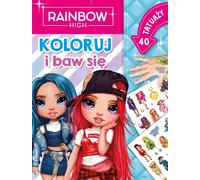 Rainbow High color et jeu de 40 tatouages