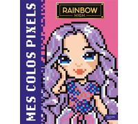 Rainbow High - Coloriages pixels - Collectif - Hachette Jeunesse - broché - Document jeunesse