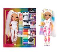 RAINBOW HIGH COLOUR & CREATE FASHION POUPÉE DIY - YEUX VERTS, COUETTES