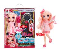 RAINBOW HIGH Creative Crystals Bella - Poupée Mannequin Rose de 28 cm avec Kit D