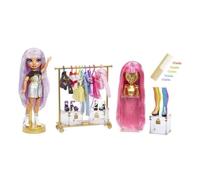 Rainbow High Dressing - Poupée Avery 27 cm + 35 accessoires dont 2 perruques scintillantes - Plus de 300 looks à créer