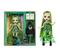 RAINBOW HIGH Fantastic Fashion Poupée Mannequin - Jade Hunter - Poupée Mannequin Verte de 28cm avec 2 Tenues, Accessoires de Mode et Set de Jeu - Idéal pour Les Enfants de 4 à 12 Ans