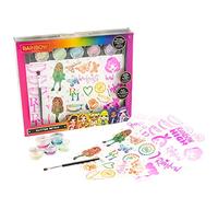 Rainbow High Glitter Tattoo, Kit de Tatouage Temporaire pour Les Filles de la Mode, Paillettes, Multicolore, Autocollants - Nice Group