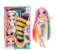 RAINBOW HIGH Hair Chalk & Style Poupée - Amaya - Poupée Arc-en-Ciel 28 cm, Craie