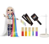 Rainbow High Hair Studio|Studio de coiffure - 1 poupée 27 cm + produits de coloration pour cheveux et accessoires