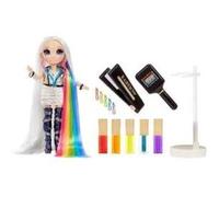 Rainbow High Hair Studio|Studio de coiffure 1 poupée 27 cm produits de coloration pour G