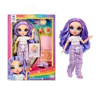 RAINBOW HIGH Junior High PJ Party - Violet (Violet) - Poupée de 22 cm avec Onesi