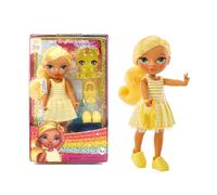 MGA Entertainment Poupée Rainbow High Littles 15 cm avec animal de compagnie Jaune Dès 4 ans