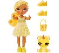 Rainbow High Littles - Poupée 15cm + animal de compagnie - Jaune - Des 4ans