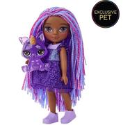 Rainbow High Littles - Poupée 15cm + animal de compagnie - Violet Foncé - Dès 4ans