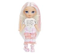 RAINBOW HIGH Littles Rainbow Fantasy Fairies & Pet - Opal, Arc-en-Ciel - Petite Poupée de 14cm & Chouette Fantasy avec Ailes de Fées Interchangeable, Cadeau Mignon Dès 4 Ans