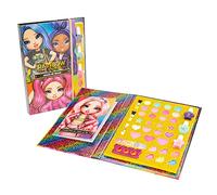 Rainbow High Make Up Book, Livre avec Kit Maquillage Enfant pour Apprendre à se maquiller Le Visage, Les Yeux et Les Mains - Nice Group