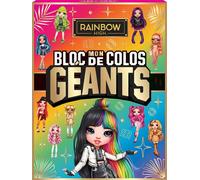 Rainbow High - Mon bloc de colos géants (éd. n°1) Grand bloc de coloriage - Collectif - Hachette Jeunesse - broché - Document jeunesse