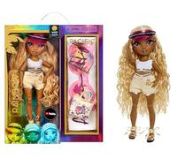 RAINBOW HIGH Pacific Coast - Harper Dune - Poupée Mannequin Couleur Sable avec 1 Tenue, des Jambes interchangeables et 1 Socle - À Offrir, 6 Ans Plus, Multicolore, Taille Unique
